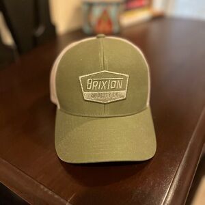 NEW Brixton Khaki Green Mesh Cap